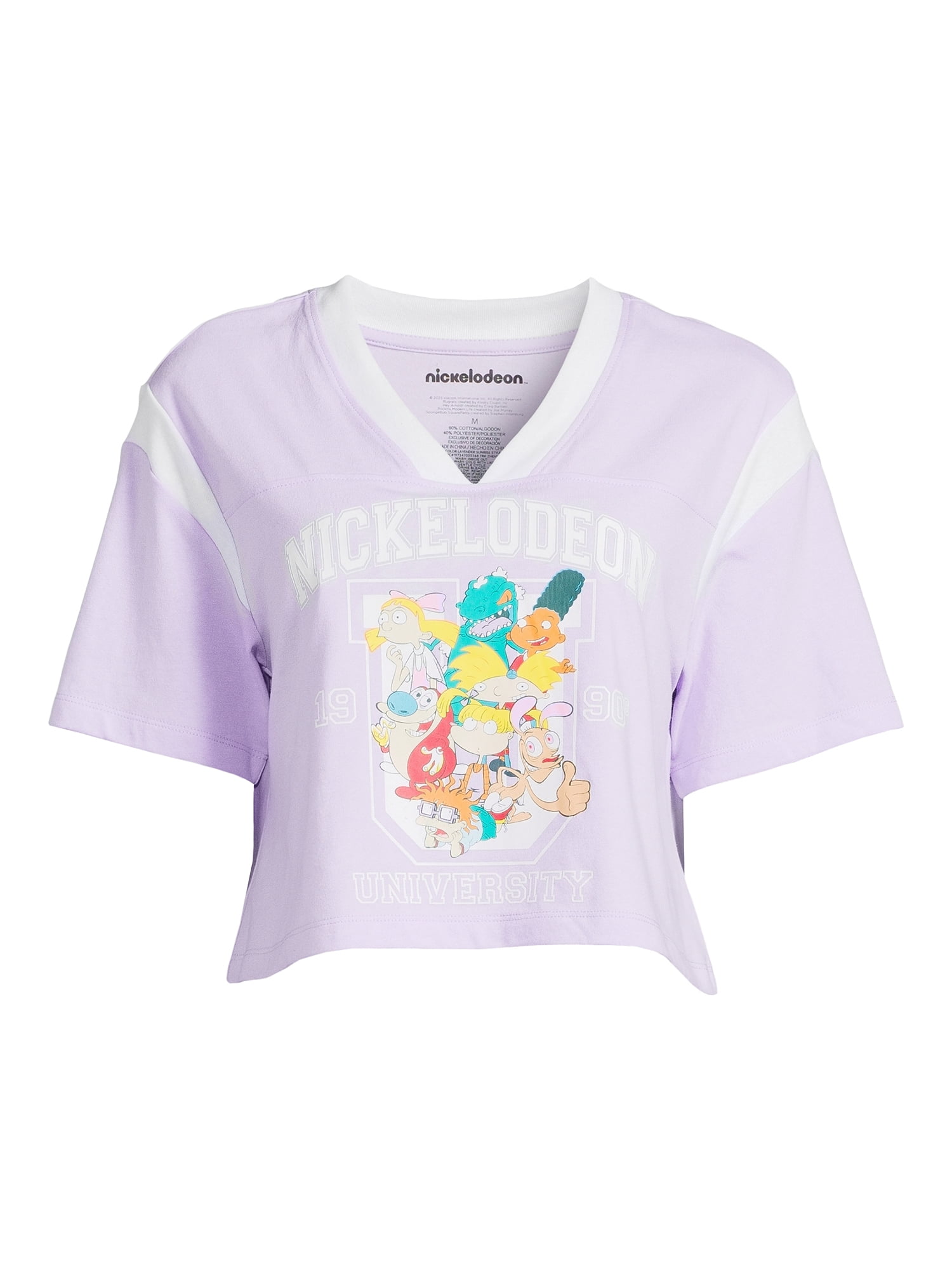 Nickelodeon Juniors' Skimmer Graphic Tee with Short Sleeves, Sizes XS-XXXL