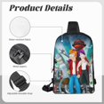 thumbnail image 2 of Futurama Sling Bag For Women And Men Crossbody Backpack Chest Bag Diagonally Dual Pocket Daypack Purses For Travel Hiking Gym Running, 2 of 7
