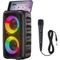 thumbnail image 2 of Altavoz Bluetooth portátil con luces, máquina de karaoke recargable, 2 of 8