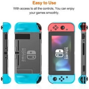 FCD Anti-Slip Nintendo Switch zecti PC+TPU Protective Case White/Blue