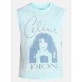 thumbnail image 5 of Celine Dion Men's & Big Men's Graphic Muscle Tank Top, Sizes XS-3XL, 5 of 5