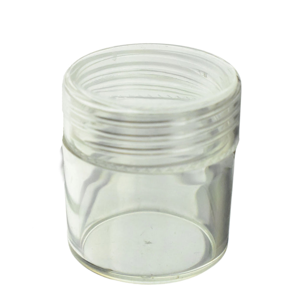 Cylinder Plastic Containers, 1-Inch, 8-Count 