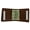 Brown, variant on Genuine Leather Center Flap Money Clip with ID and Credit Card 93 CF (C)