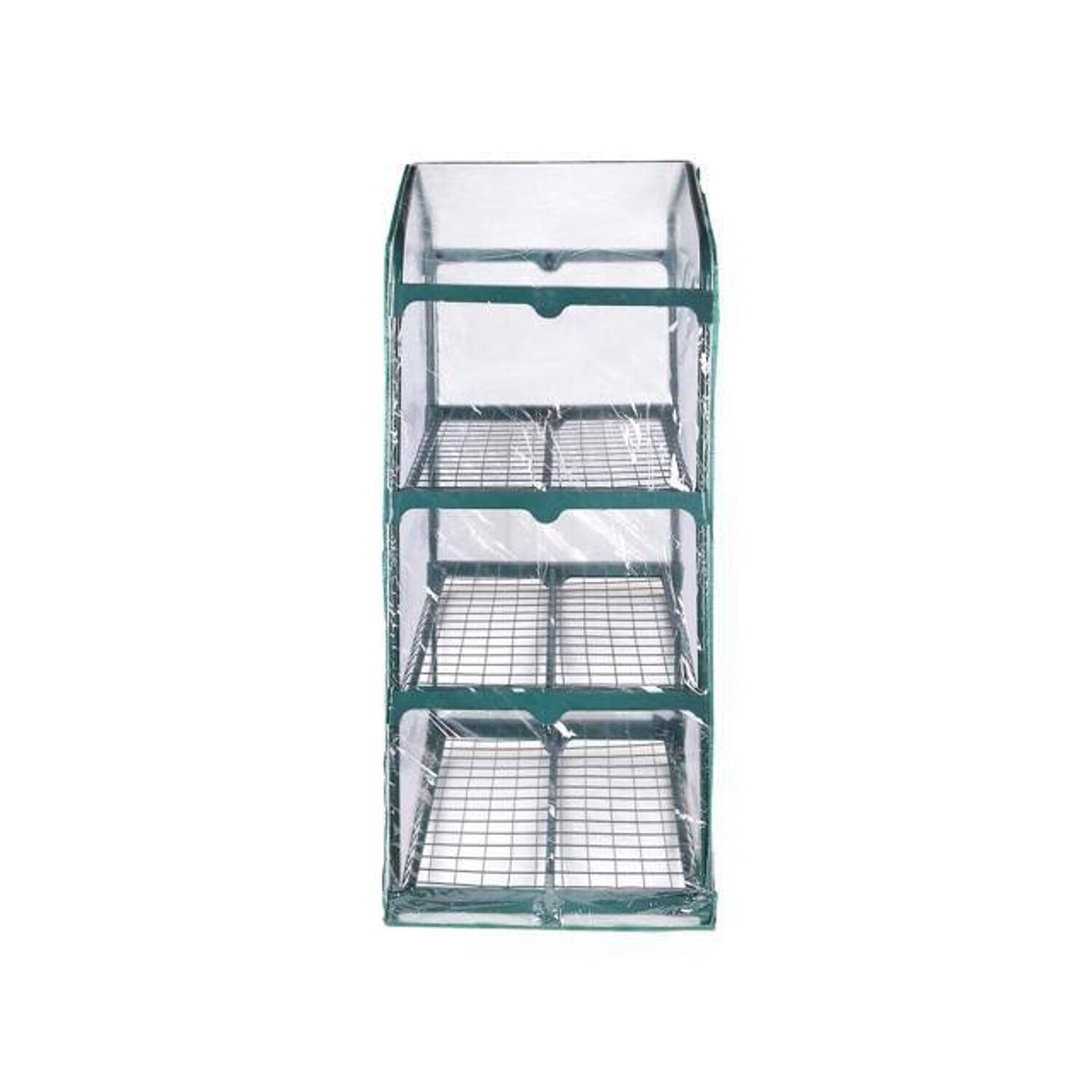 Rolling Greenhouse 3 Tier Portable Plants Shelf Indoor Outdoor Grow House