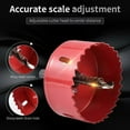 thumbnail image 4 of Bekayaa 80mm Bi-Metal Hole Cutter, HSS Construction for Cutting Wood, Cornhole, Plastic, Drywall & Metal,, 4 of 5