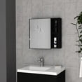 thumbnail image 4 of Single Door Medicine Cabinet | 18H with Mirror for Indoor and Outdoor Settings | Made of Particle Board | Accommodates Taller Users, 4 of 6