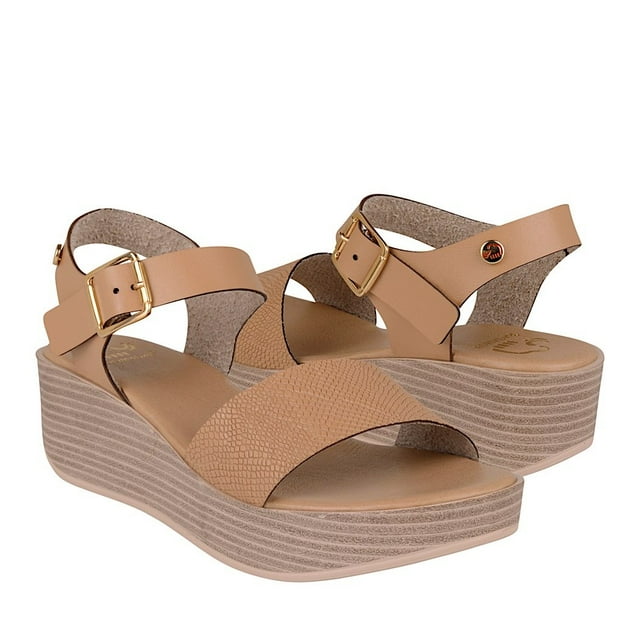SANDALIAS DAMA NOMADAS 10844 SIMIPIEL BEIGE NOMADAS 10844