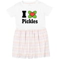 thumbnail image 3 of Inktastic I Heart Pickles Girls Toddler Dress, 3 of 5