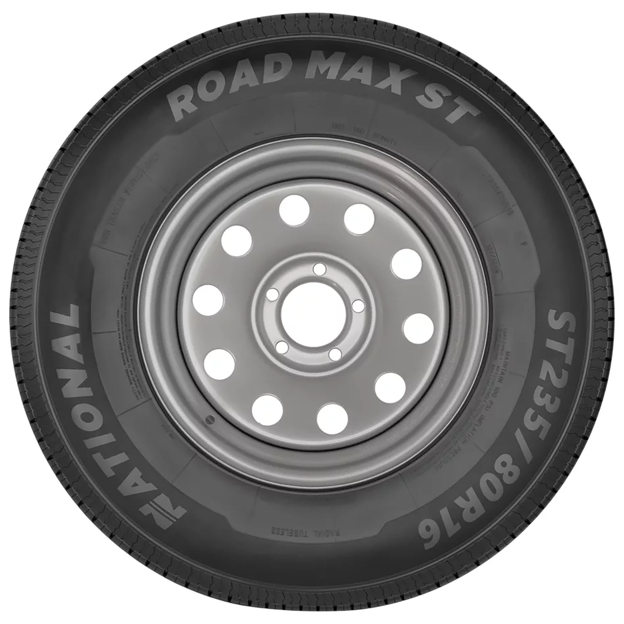 National Road Max ST ST225/75R15 117/112M E Trailer Tire
