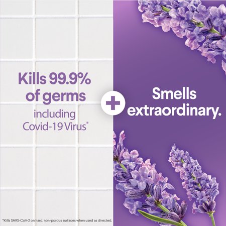 CLOROX SCENTIVA DISINFECTING WET MOP PADS, LAVENDER & JASMINE, 48 WET REFILLS, PACK OF 2