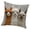 Three sheep, variant on Charm Alpacas Pattern Pillow Case Linen Easy Caring Home Accessory for Car Bedroom