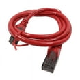 thumbnail image 3 of Belkin A3L980-03-RED-S 3' CAT-6 RJ-45 Snagless Duplex Patch Cable - Red, 3 of 4