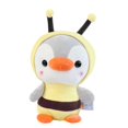 thumbnail image 2 of Penguin Stuffed Animal in Bumble Bee Costume Adorable Plushies Wearing Yellow Bumble Bee Outfit Plush Toys Great for Kids and Lovers,Stuffed Penguin Animals 5.9 Inch, 2 of 3