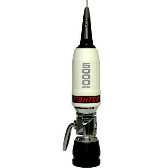 Sirio Fighter 5000 PL White 10m/CB Mobile Antenna