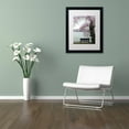 thumbnail image 3 of Trademark Fine Art "Tranquility" Canvas Art by CATeyes, White Matte, Black Frame, 3 of 4