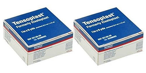 Tensoplast TAN 1' Elastic Adhesive Bandage - Pack of 2 Rolls