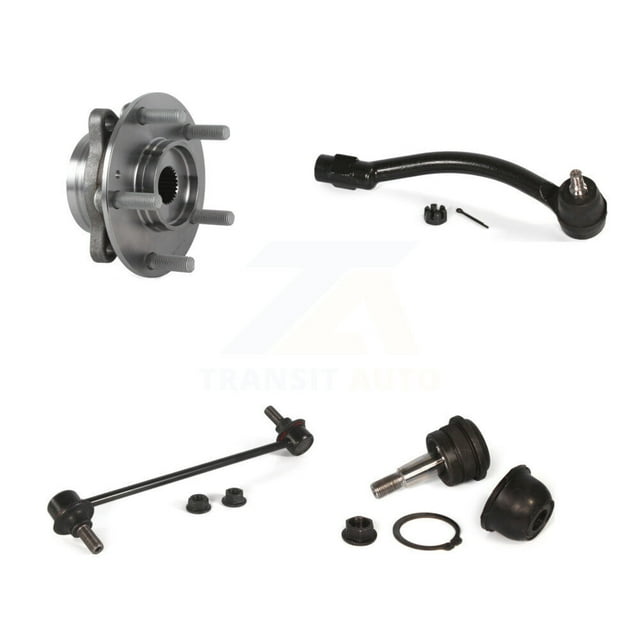 Transit Auto Roulement avant Droit (Côté Passager) Ensemble de Suspension Rotule Inférieure Tige de Liaison Extérieure et Barre de Oscillation Kit de Liaison Stabilisateur pour Voiture 2017 Hyundai Elantra GT K7T-104681