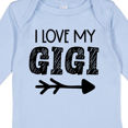 thumbnail image 4 of Inktastic I Love My Gigi with Arrow Boys or Girls Long Sleeve Baby Bodysuit, 4 of 5