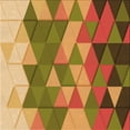 thumbnail image 1 of Ahgly Tapis d'Intérieur Lavable en Machine Carré Acajou Brun, 6 Pieds Carré, 1 of 7