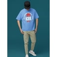 thumbnail image 2 of Frosty ICEE Wave Delight - Coldest Drink Town Graphic Men's T-shirt, 2 of 4