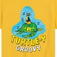 thumbnail image 3 of Pete The Cat - Turtle-y Groovy - Toddler And Youth Short Sleeve Graphic T-Shirt, 3 of 6