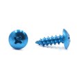 thumbnail image 2 of Unique Bargains 50 Pcs Vis Universelles Bleues pour Moto Tête Ronde Auto-Touchante, 2 of 2
