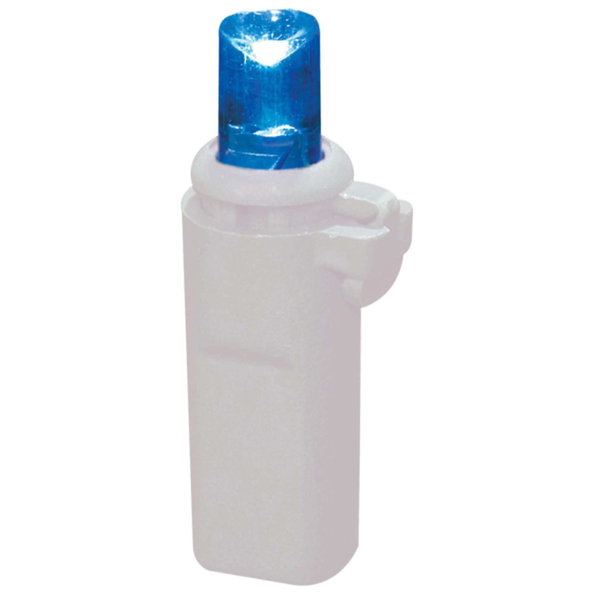 Indoor/Outdoor 200-Count LED 8 Function-Sync Icicle Christmas Lights, Blue, 24', Holiday Time