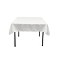 thumbnail image 1 of Nappe Carrée en Popeline de Polyester TCpop58x58-WhiteP11&44; Blanc - 58 x 58 Po, 1 of 1