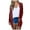 C-Wine105, variant on DHFJKG Cardigan For Women Plaid Long Sleeve Open Front Casual Duster Lightweight Jacket With Pockets Soft Outerwear
