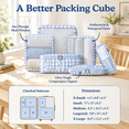Space-savingpression Packing Cubes For Women 6-packpressible - Walmart.com