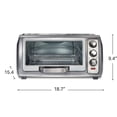 thumbnail image 6 of Large-capacity air fryer bread toaster set, capable of holding 6 slices or a 12-inch pizza, featuring 4 cooking modes, easy to use, made of stainless steel, 6 of 6
