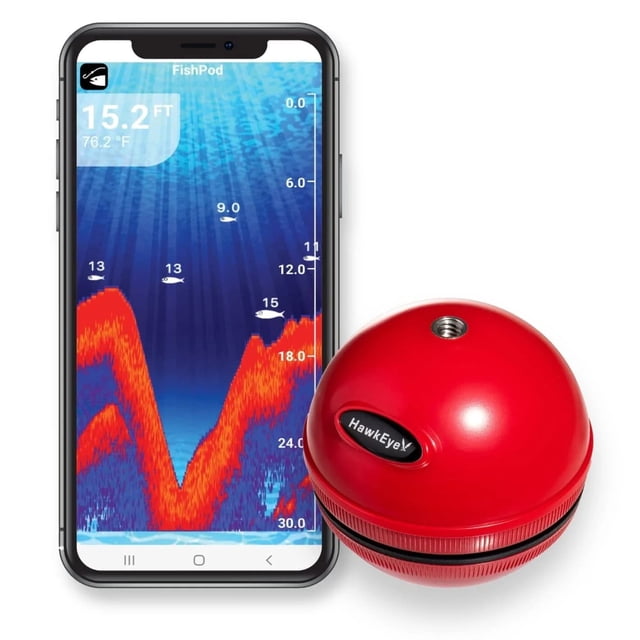 Fishfinder HawkEye FishPod® 5X Bluetooth