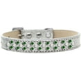 thumbnail image 6 of Dog, Puppy  Pet Ice Cream Collar, "Pearl and Emerald Green Crystal Rimsets Sprinkles", 6 of 10