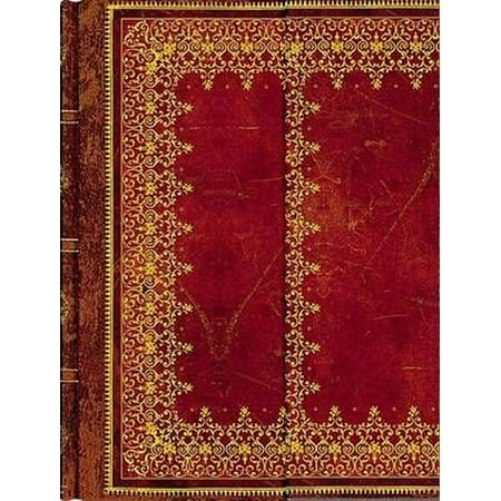 Foil Leather - Paperblanks Old Leather Foiled Midi Notebook with Lined Pages