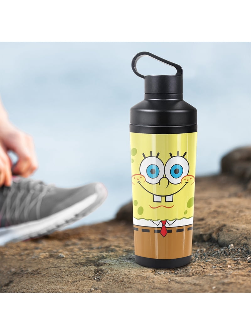 Spongebob Official Spongebob Smiling Face 18 oz Insulated Water