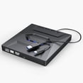 thumbnail image 1 of USB3.0 TYPE 3-in-1 Multi-Function External Mobile Drive CD DVD Burner, SD Card, U Disk Player Read ,Wide Compatibility, 1 of 5