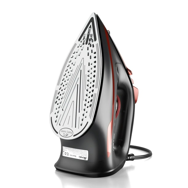 Plancha de vapor Sundu con suela de cerámica 1500W y tanque de agua de 365 ml