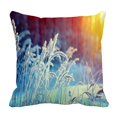 thumbnail image 1 of ABPHQTO Escena de invierno Flor congelada Bosque de pinos y puesta de sol Funda de almohada Funda de almohada Protector de almohada Cama 45x45 cm, 1 of 1
