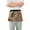 Chinese Zodiac of Snake, variant on Server Apron with 3 Pockets Waterproof Waitress Waist Short Apron for Man Woman Cute Cat Girl 12 Inches