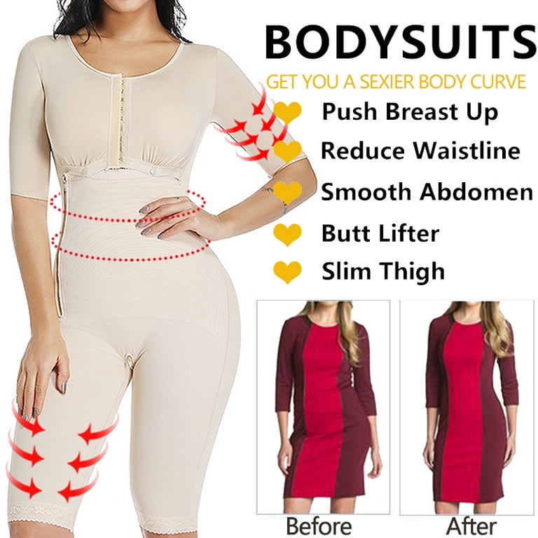 Full Body Compression Suit Post Surgery  Compression Bodysuit Surgery -  Slimming - Aliexpress