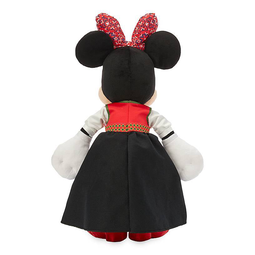 Disney Parks Epcot Norway Norse Minnie Mouse Plush New with Tag 