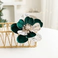 thumbnail image 5 of Large Glitter Christmas Flowers, Artificial Magnolia Flower Ornaments Fold Floral for Christmas Tree Decorations Xmas Tree New Year Party Wedding Centerpiece, 5 of 6