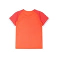 thumbnail image 2 of vastwit Kids Boys Goalie Shirt Gradient Soccer Jersey Sport T-shirts Quick-Drying Workout Training Orange 3XS, 2 of 7