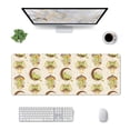 thumbnail image 3 of Disketp Gaming Mouse Pad Frogs Pattern Large Mouse Mat Long Extended Desk Pad Non-Slip Rubber Mice Pads Stitched Edges Thin Pad (11.8x31.5 Inch), 3 of 9
