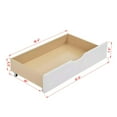 thumbnail image 4 of Twin Size Upholstered Daybed Frame with Storage Drawers, Linen Sofa Bed with Reinforced Frame, Multifunctional Floor Bed with Tufted Backrest and Armrest for Living Room, Bedroom, Beige, 4 of 9