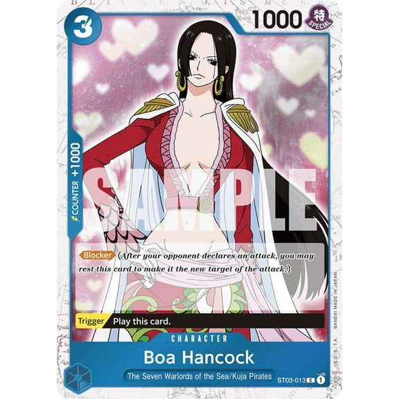 One Piece Premium Booster Common Boa Hancock ST03-013 [Jolly Roger Foil]