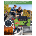 thumbnail image 5 of Emergency Weather Radio Hand Crank Portable Solar Charging with AM/FM/ LED Flashlight SOS Alert 2000mah, 5 of 9