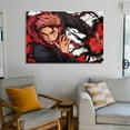 thumbnail image 6 of Jujutsu-Kaisen Anime Satoru Gojo And Sukuna (98) Picture Print Wall Art Poster Painting Canvas Posters Artworks Gift Room Aesthetic 24x36inch(60x90cm), 6 of 6