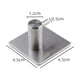 thumbnail image 2 of Gancho autoadhesivo de acero inoxidable resistente, fácil de instalar, organizador de almacenamiento para baño, cocina y hogar (impermeable, a prueba de óxido, fuerte adherencia, acabado pulido), 2 of 6