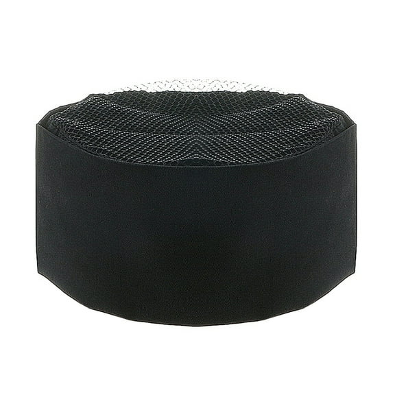 Toptie Mesh Top Chef Hat, Sushi Restaurant Work Cap, Kitchen Cooking Food Service Waiter Skull Cap-Black